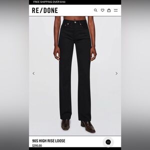 RE/DONE 90s High Rise Loose